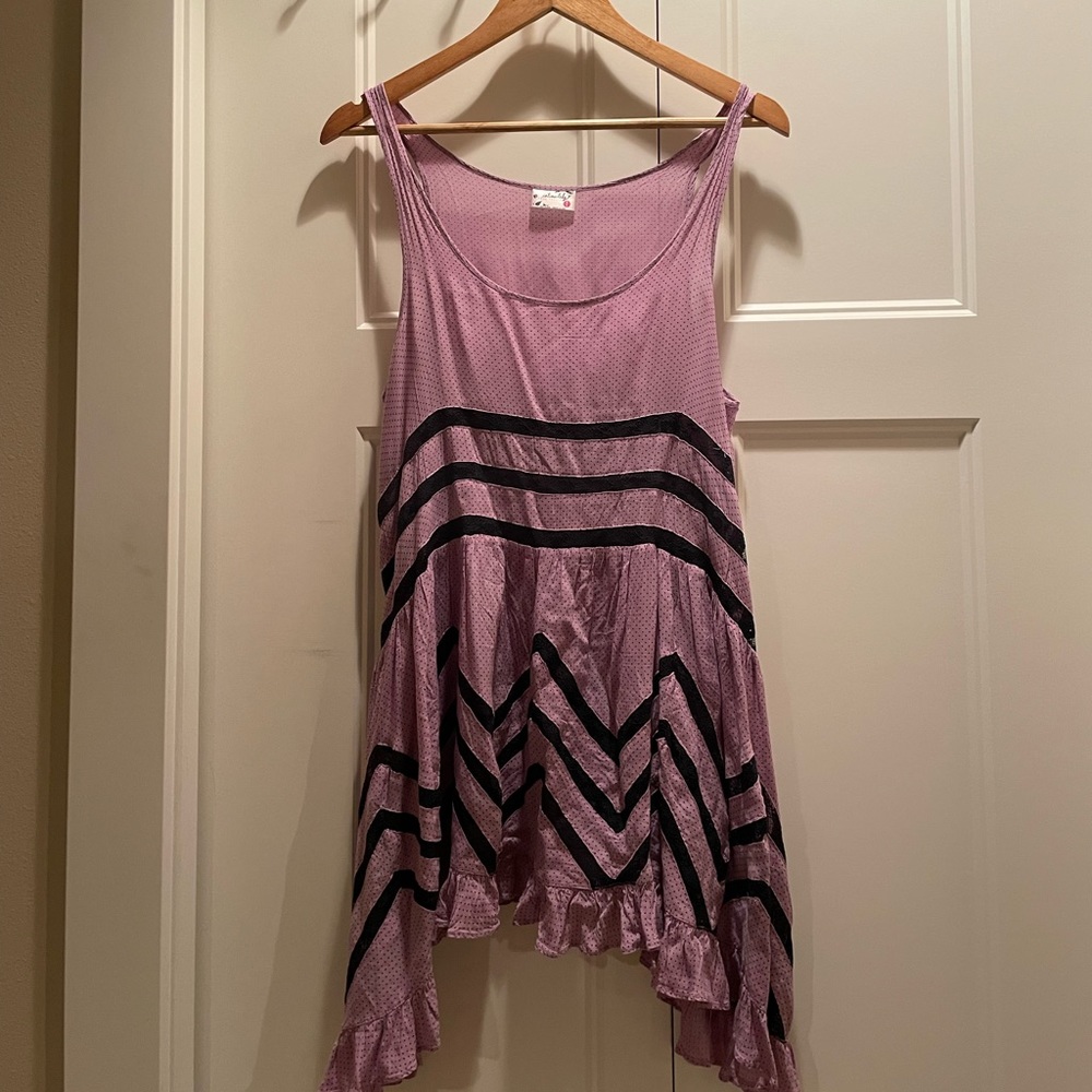 Free people purple tunic/ dress